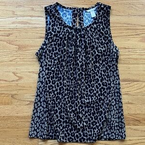 Banana Republic Leopard Print Top, size S
